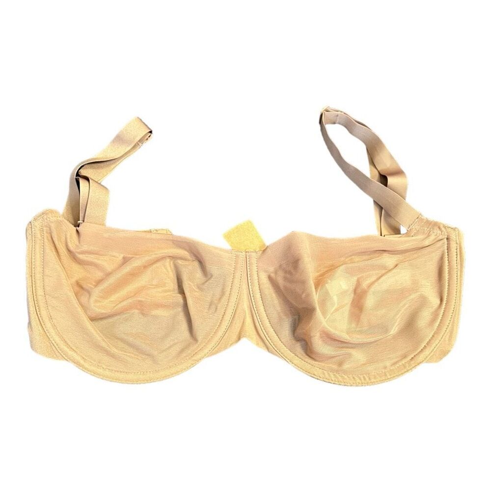 Skims Womens No Show Adjustable Molded Unlined Balconette Bra Sienna Size 32DDD